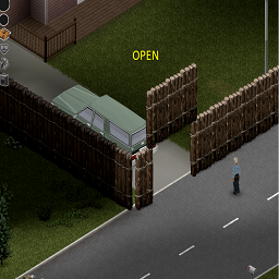 Log Wall Gates