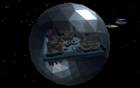 Hide and Seek map: Space Planet
