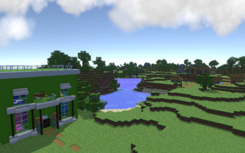 Minecraft: House and Village