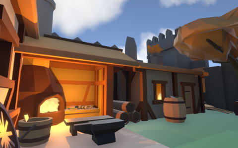 安全城堡大厅(Security castle lobby)