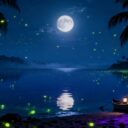 流萤浣月溪