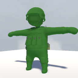 Toy soldier