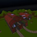 Steampunk Train Station