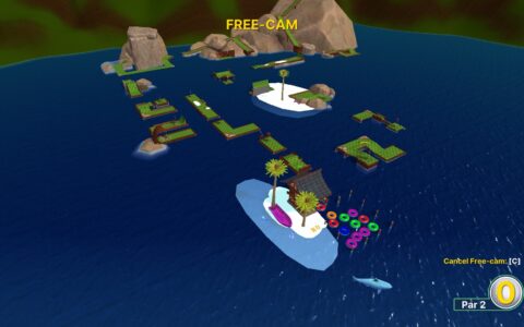 White Sands Floating Adventure Golf