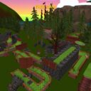 Ruins in the woods