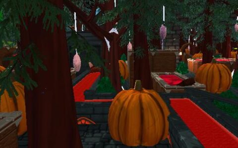 Spookiness in the Pumpkin Forest [Halloween2018]