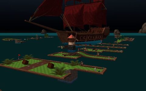Hole in one – Middle of Ocean (by AhojCau)