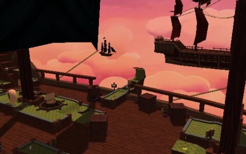 11 holes, 1 ship (Old version)