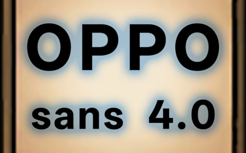 高清字体:OPPOsans 4.0