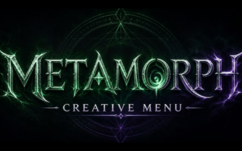 Metamorph: Creative Menu