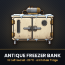 Antique Freezer Bank