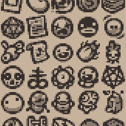 Resprited Item/Trinket Icons