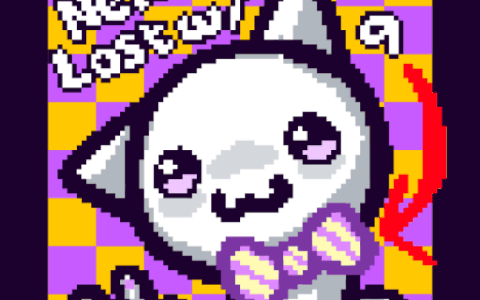 Neko Lost with a Cool Bow!