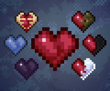 Hearts Resprites