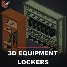 3D Equipment Lockers
