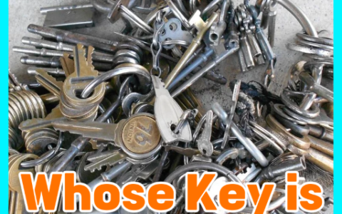 [B42]Whose Key Is This?