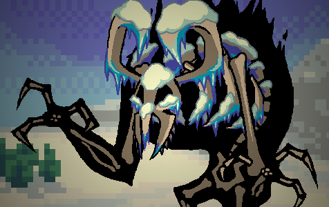 Deerclops to Reanimated Skeleton