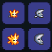 Star/Heart hairpin to Sun/Moon