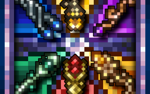 Unique Gem Staff Textures