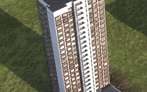 21 storey flats prefab