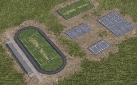 Sports playgrounds
