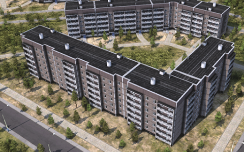 Residential buildings type 75 (5-6 floors)
