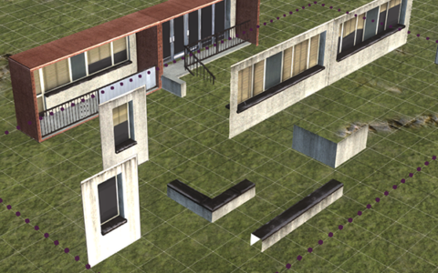 Prefab apartments element