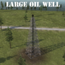 Large Oil Well