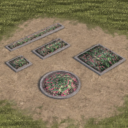 Flower beds