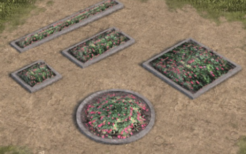 Flower beds