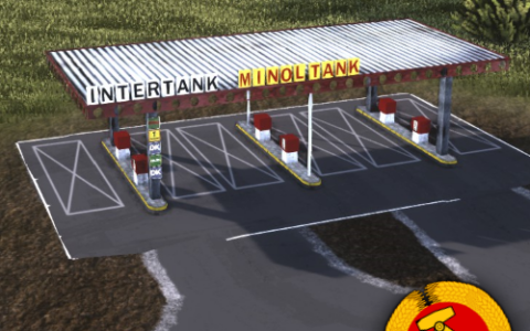 Minol Gasstation (DDR/GDR)