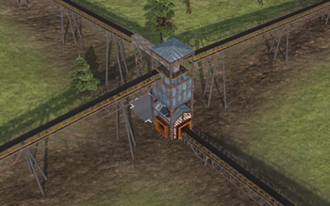 3 into 1 Conveyor Transfer