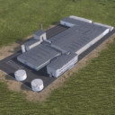 Big plastics factory
