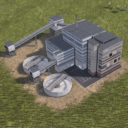 Iron processing plant