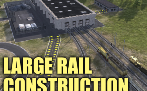 Large Rail Construction Office