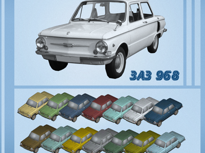 Запорожець ЗАЗ – 968 (ZAZ – 968)