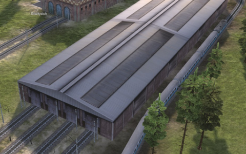 Large Rail Depot