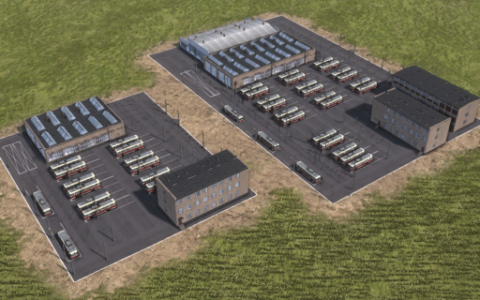 Trolleybus depots