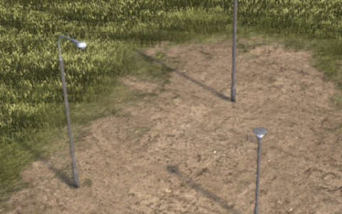 Polish street lamps