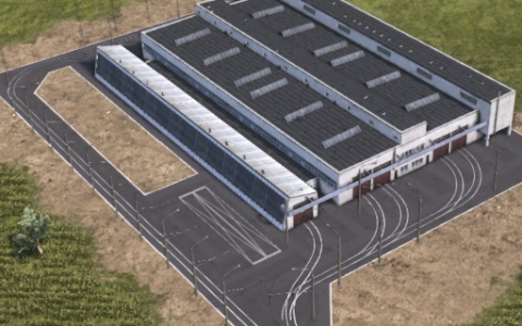 Tram depot