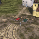 Assorted parking (dirt, gravel, etc.)
