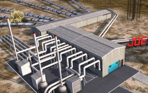 Geothermal heating and power plants