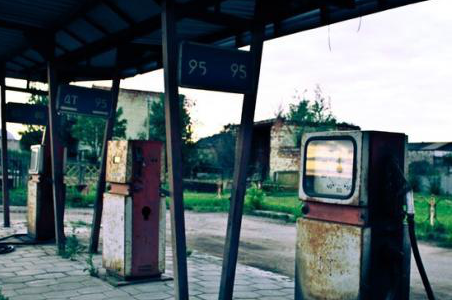 50s Gas Station