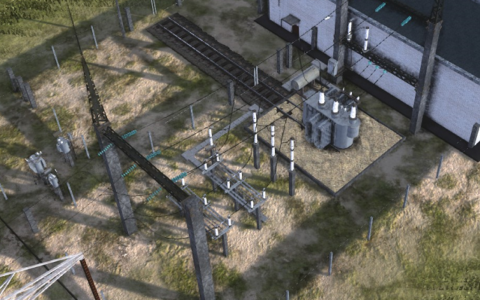Substation 110/20kV type 407-3-191