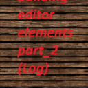 Building editor elements part_2 (Log)