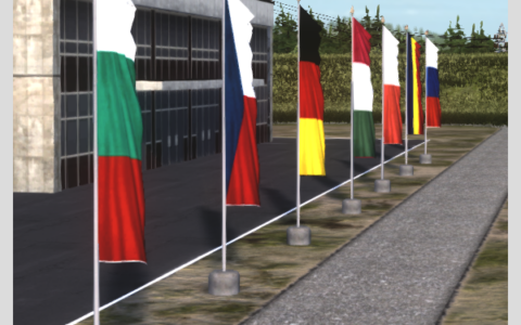Skins for – Posters, flags, street clocks