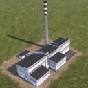 Small coal power plant