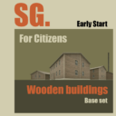 Wooden buildings (For Citizens)
