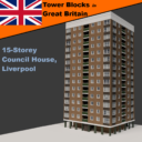 15-Storey Council House in Croxteth Drive, Liverpool