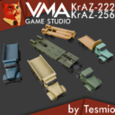 KrAZ-222 and KrAZ-256 set